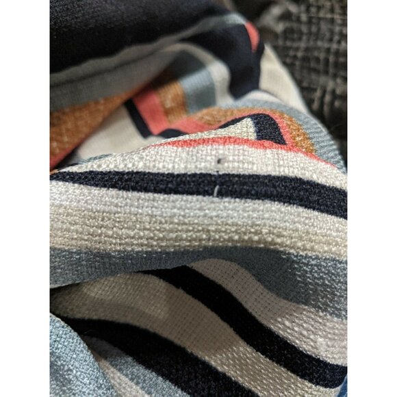 Peck & Peck Striped Jacket LS Open Jacket Size 8 Lined - Picture 5 of 7